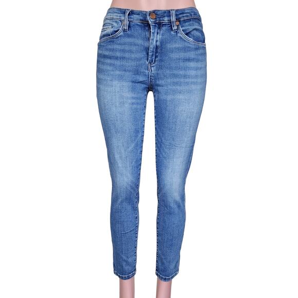 Blank NYC Size 29 Stretchy Skinny Blue Jeans - Picture 1 of 4